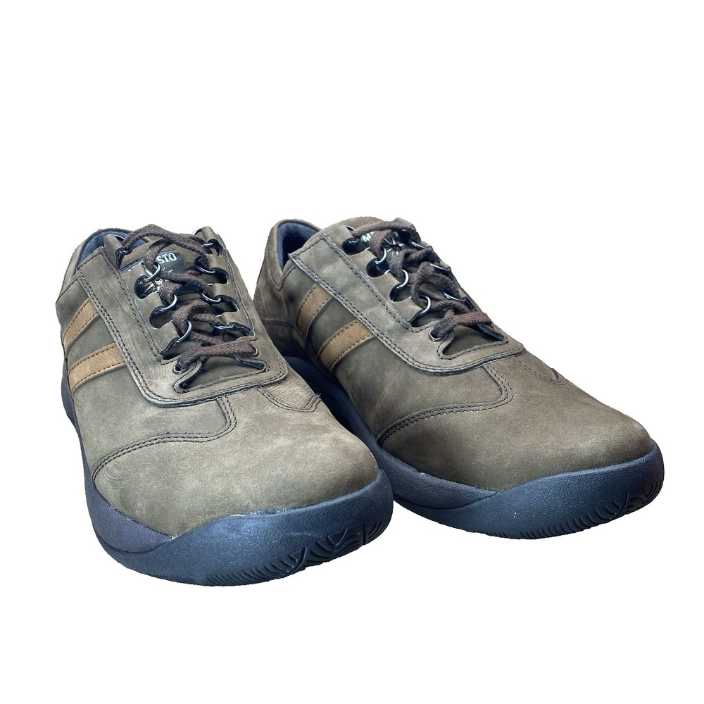 Mephisto Women's Ladina Sneaker Boots 8 Brown Suede Air Jet Comfort Moss Orthope